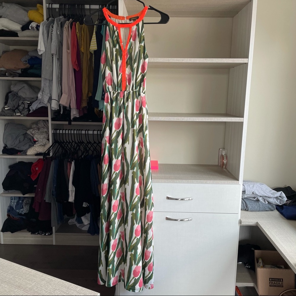 Tulip Print Maxi Dress from Anthropologie